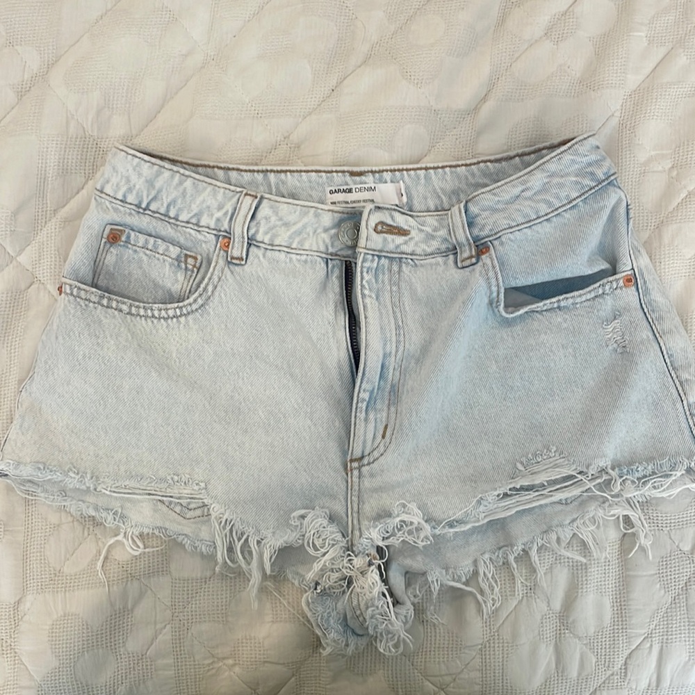 Garage Mini Festival / Cheeky Festival Denim Shorts